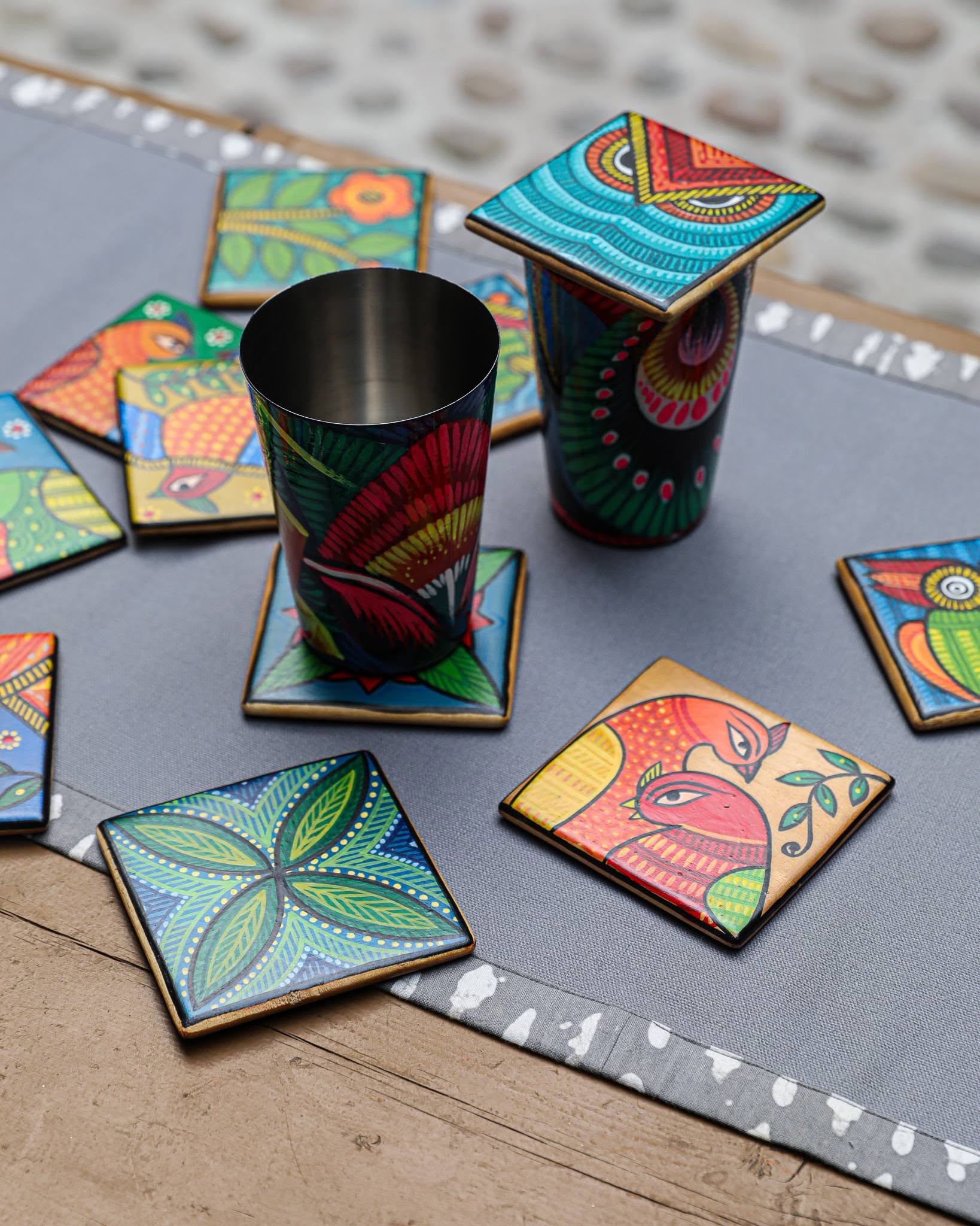 Painted Coaster