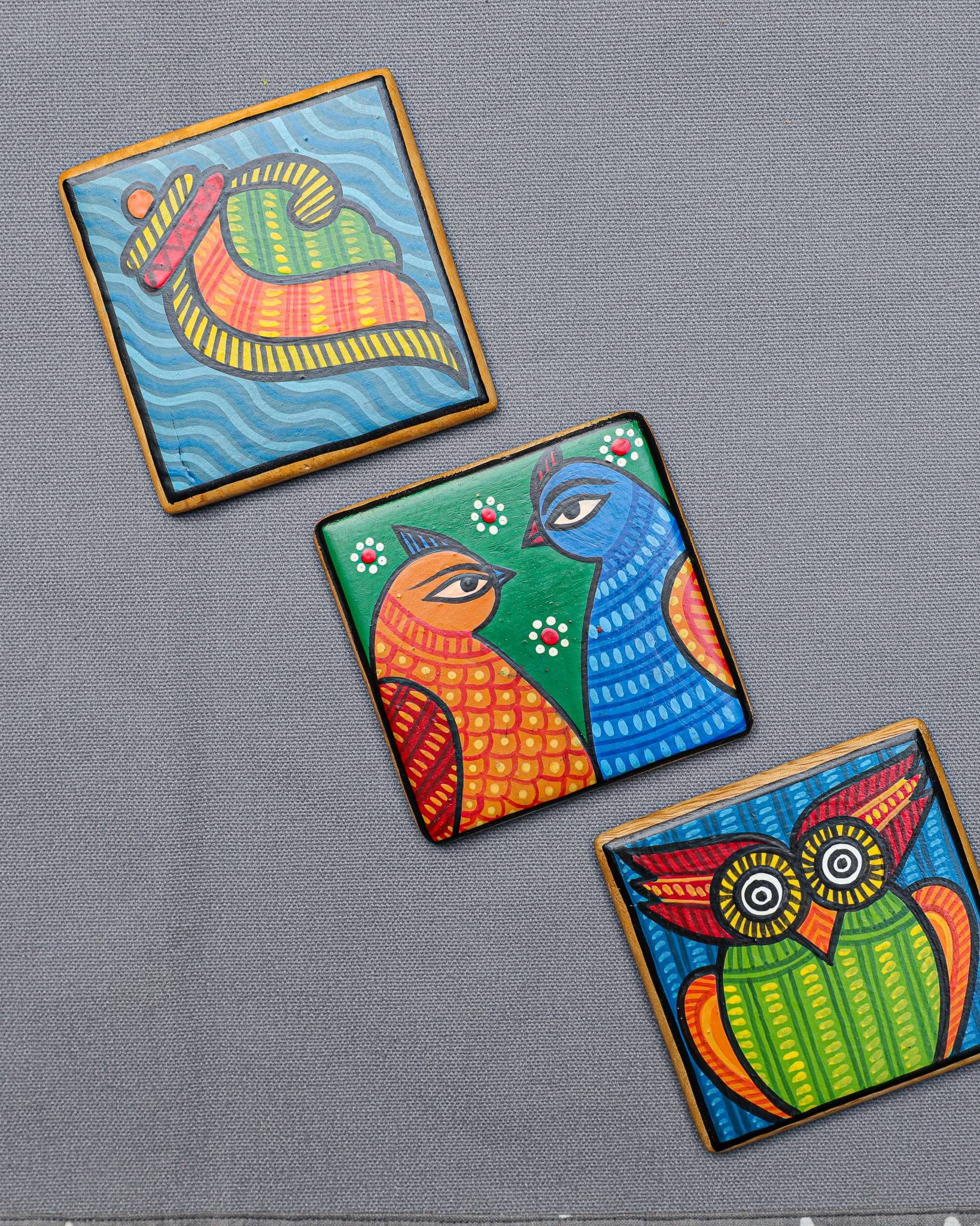 Painted Coaster