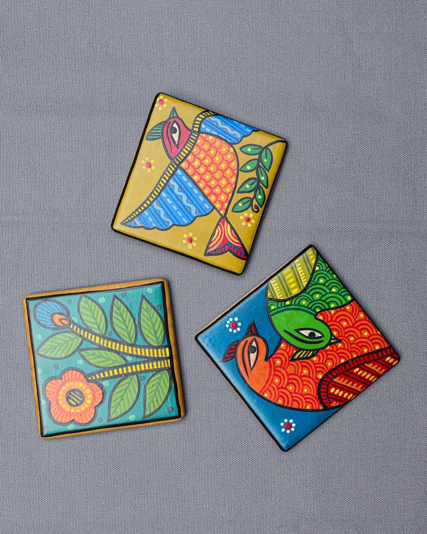 Painted Coaster