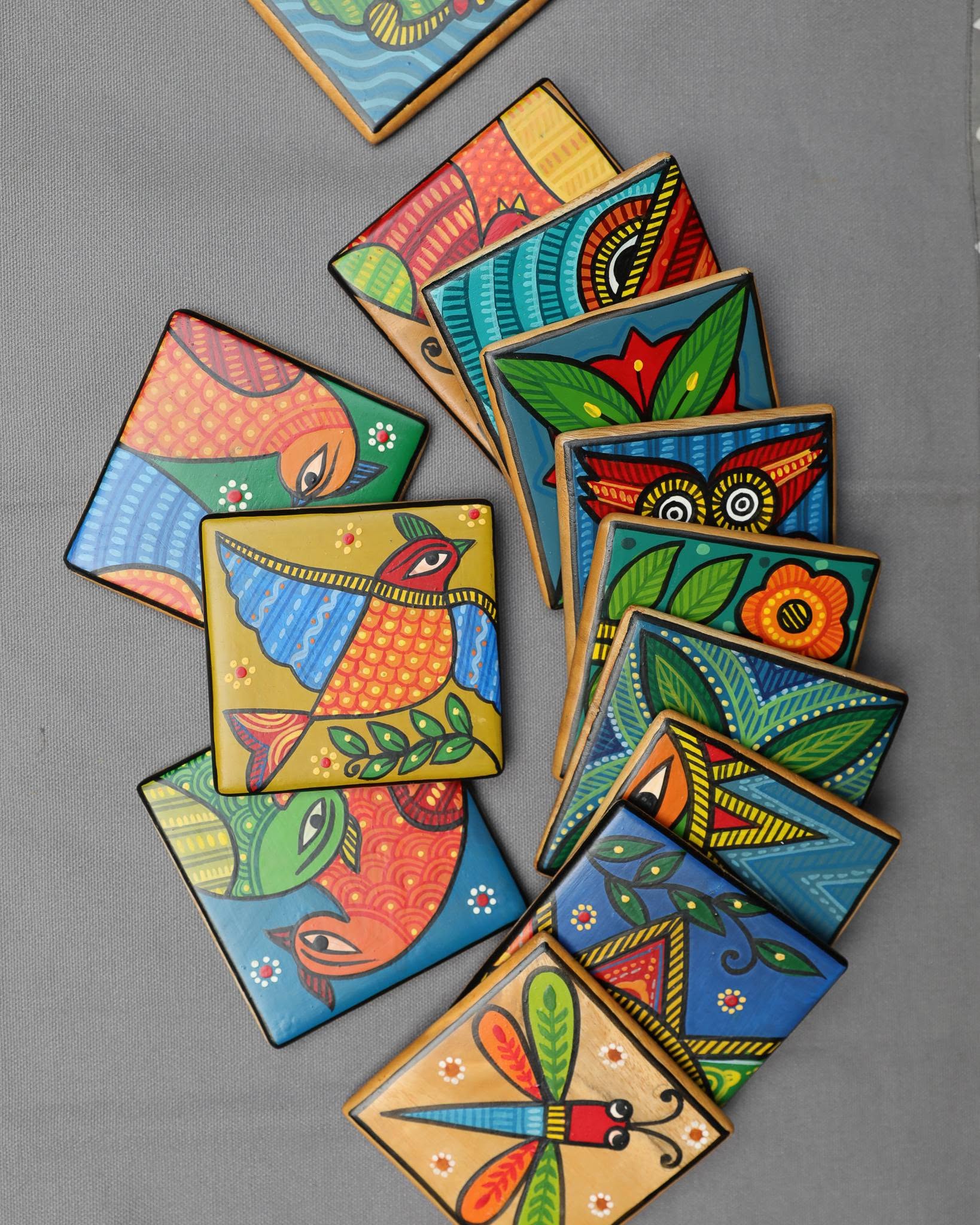 Painted Coaster