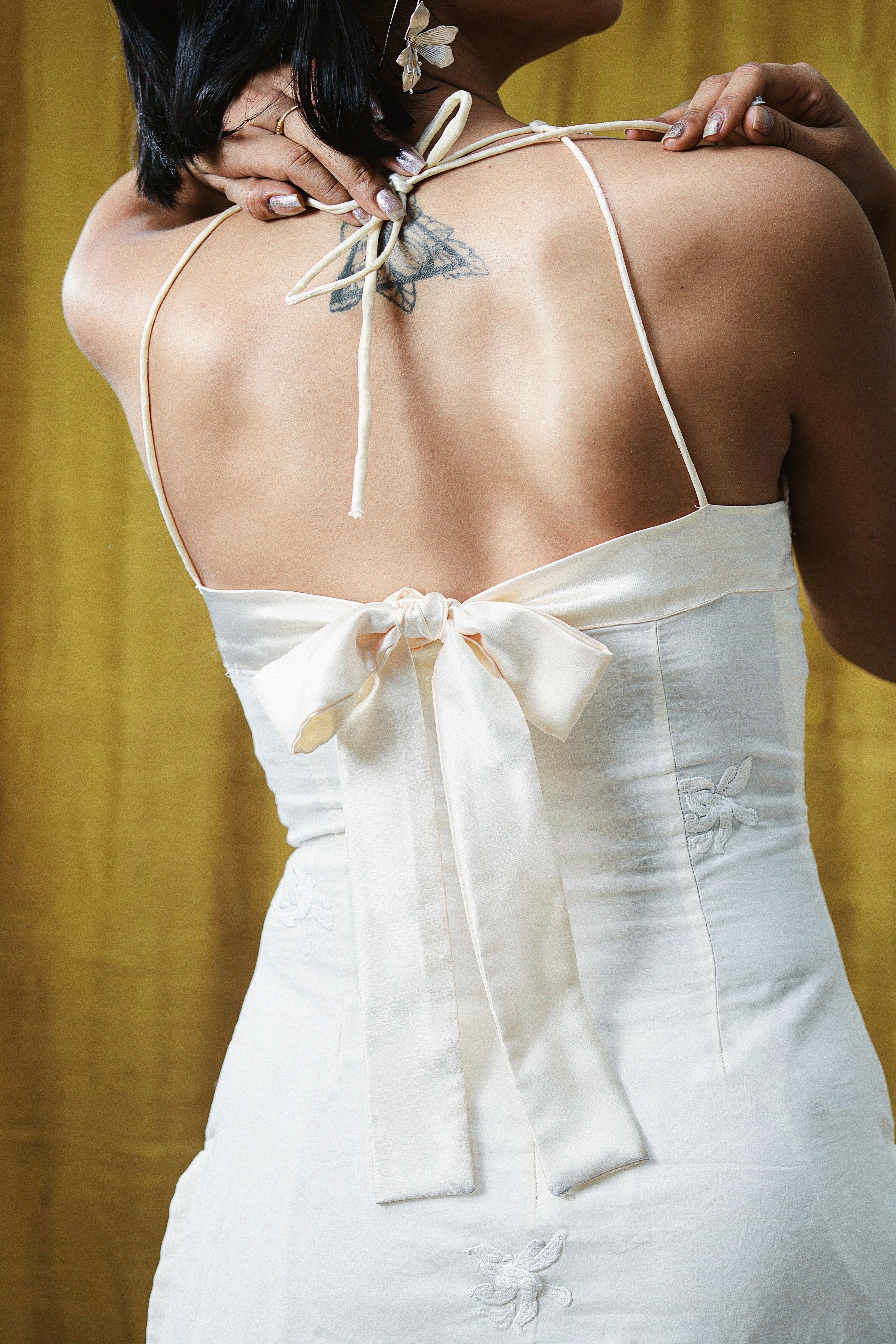 Tunic with spaghetti strap