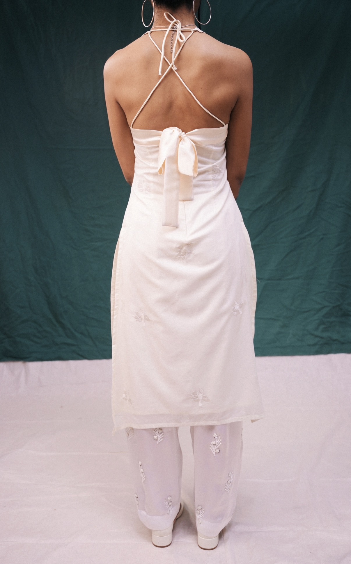 Tunic with spaghetti strap