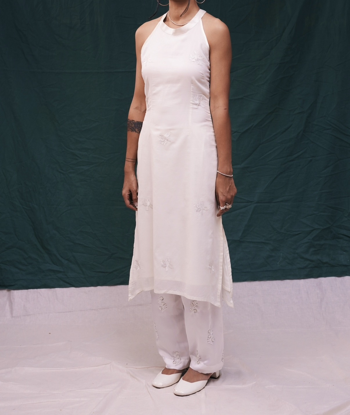 Tunic with spaghetti strap