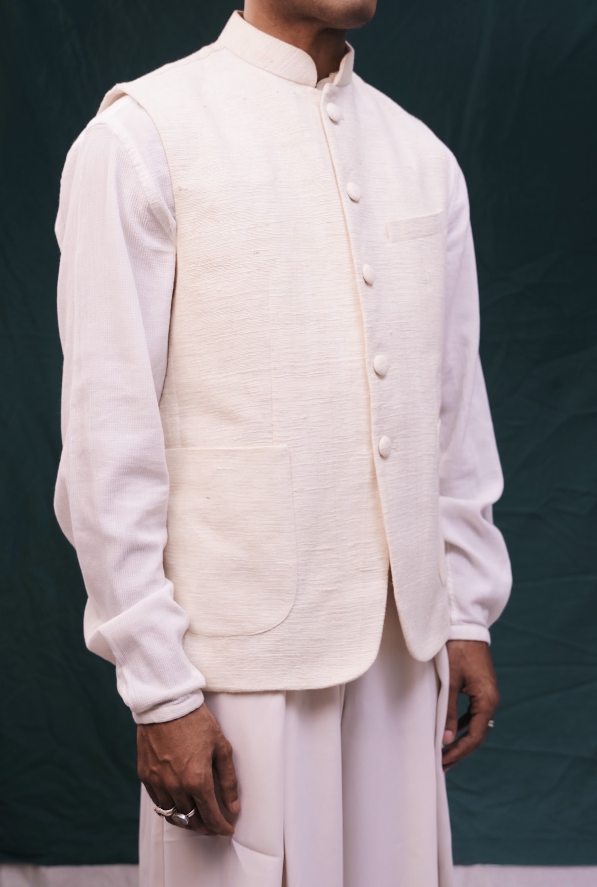 Khadi Waist Coat